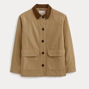 Everlane the Barn Jacket, Size S, Cornstalk, New With Tag